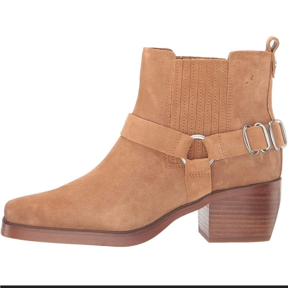 Tan, Sam Edelman booties worn once.